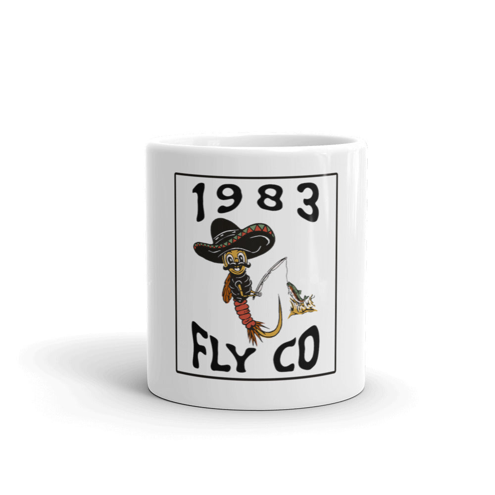 Juans Cafe White glossy mug