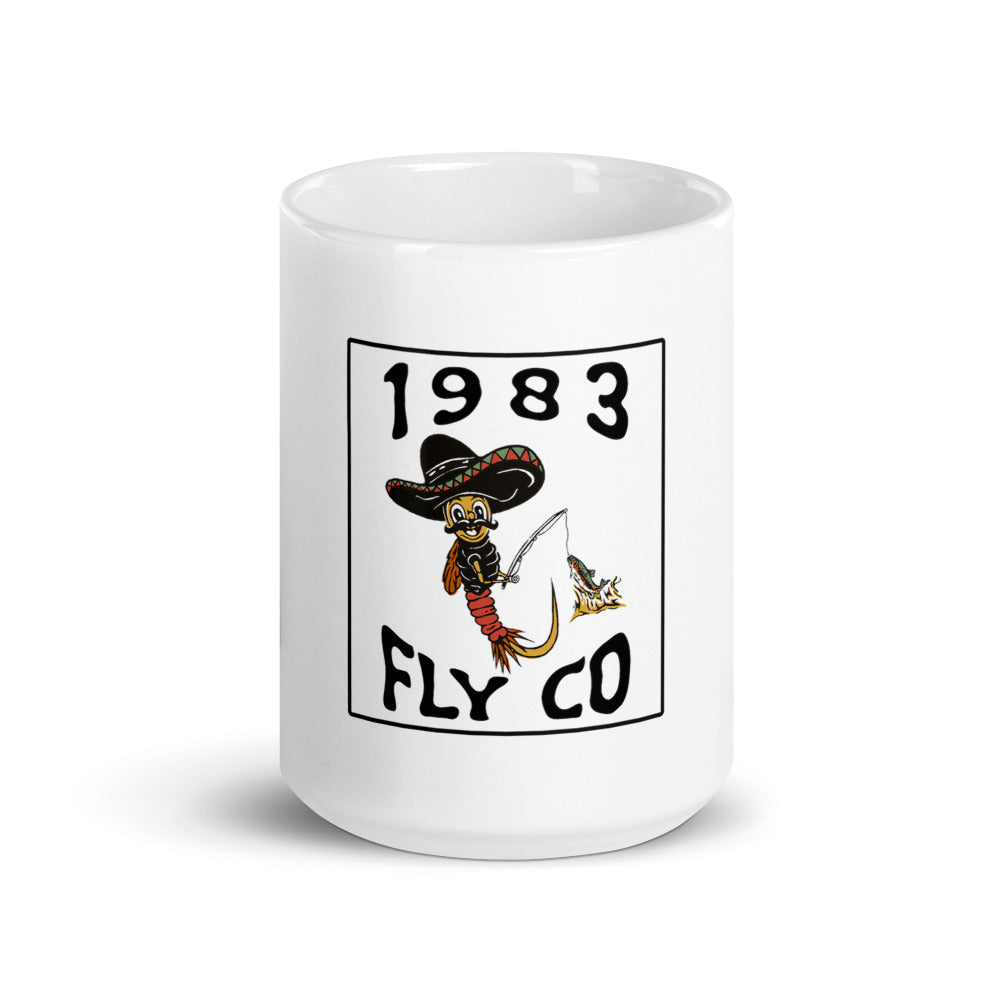 Juans Cafe White glossy mug
