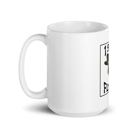 Juans Cafe White glossy mug