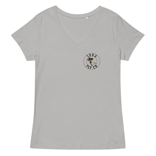 Juans Classic Women’s fitted v-neck t-shirt
